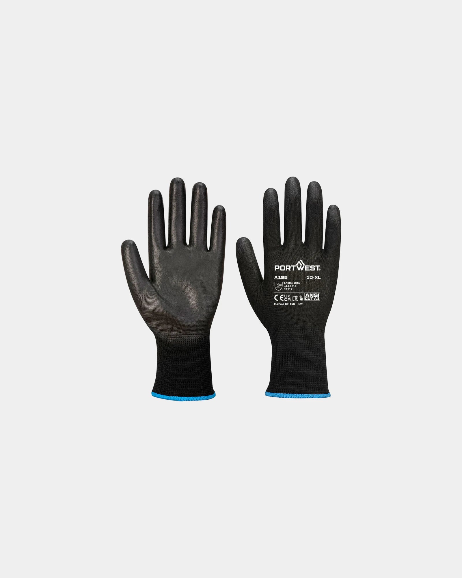 Tactiele PU-handschoen naadloos ademend om te personaliseren - Kaki